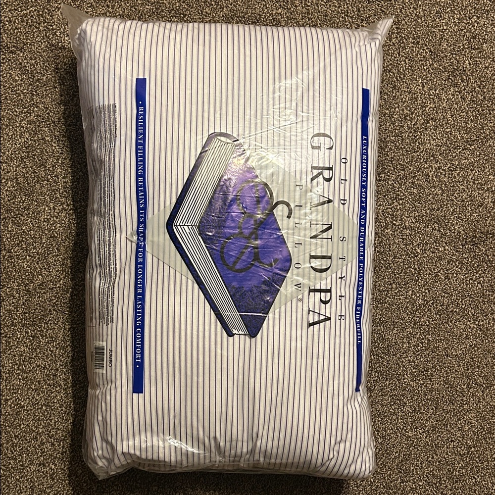 Jumbo Old Style Grandpa Bed Pillow
